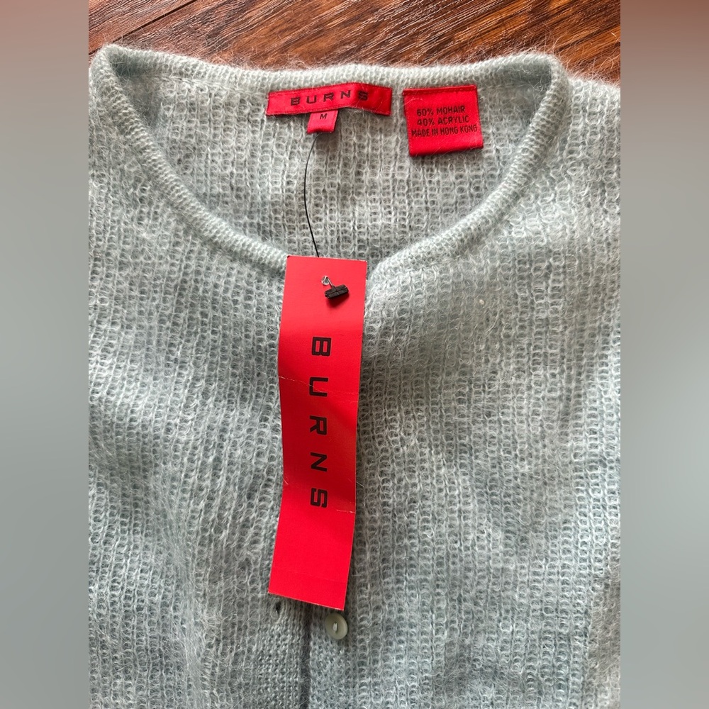 Vintage Burns Mohair Cardigan - Picture 3 of 7